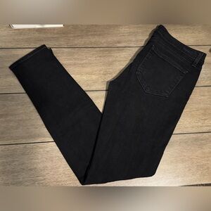 Paige Women's Black Distressed Jeans